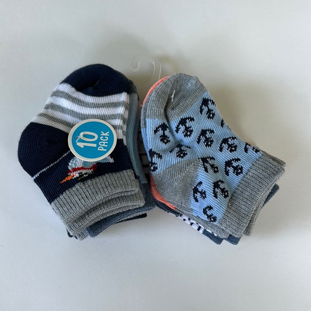 Kids' Multi-Color Socks 10-Pack